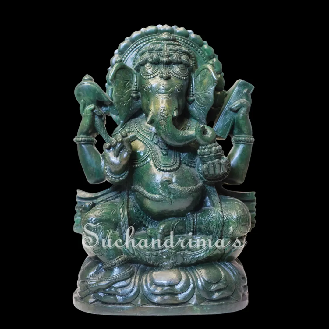 Hand Carving Lord Ganesha