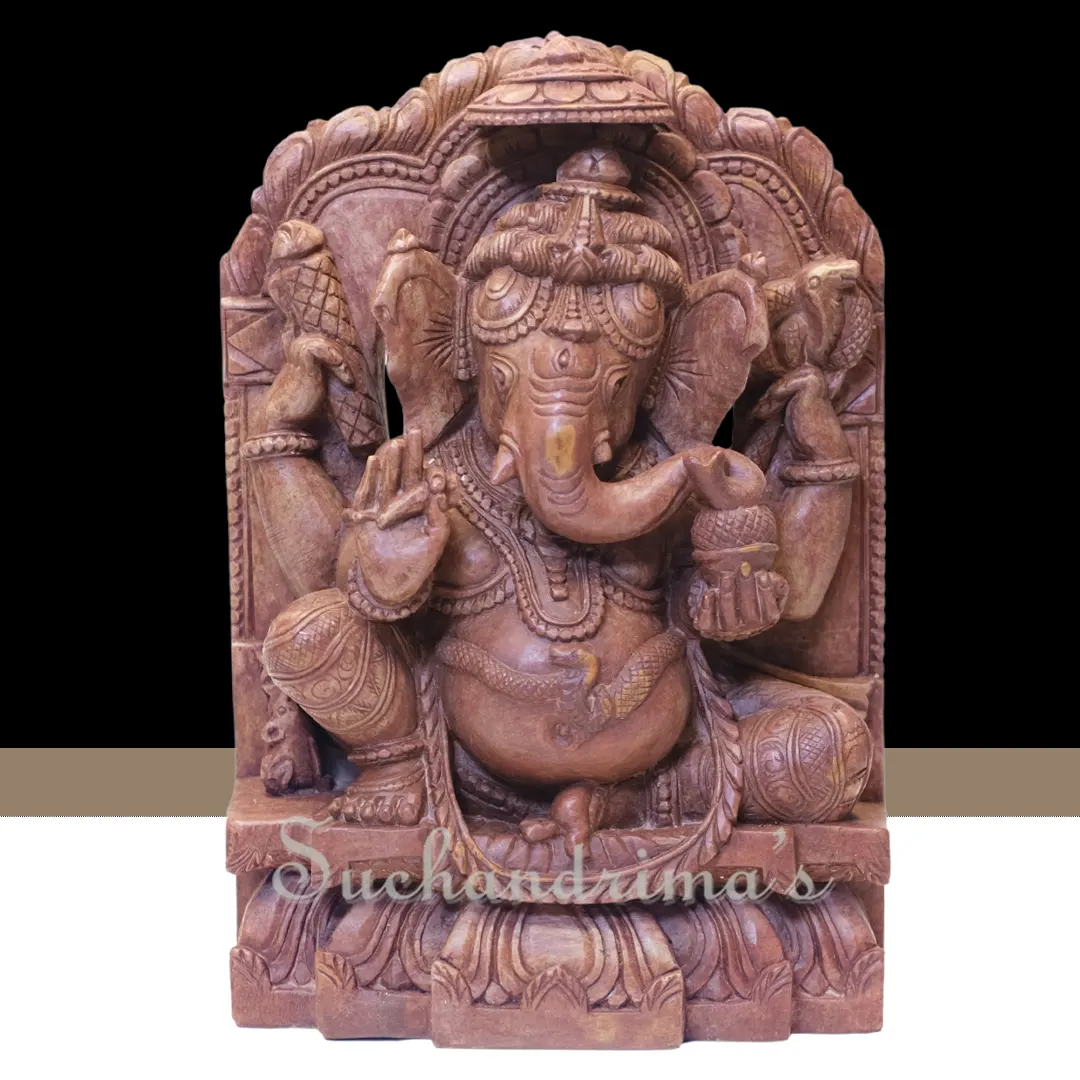 Lord Ganesha With Chatri