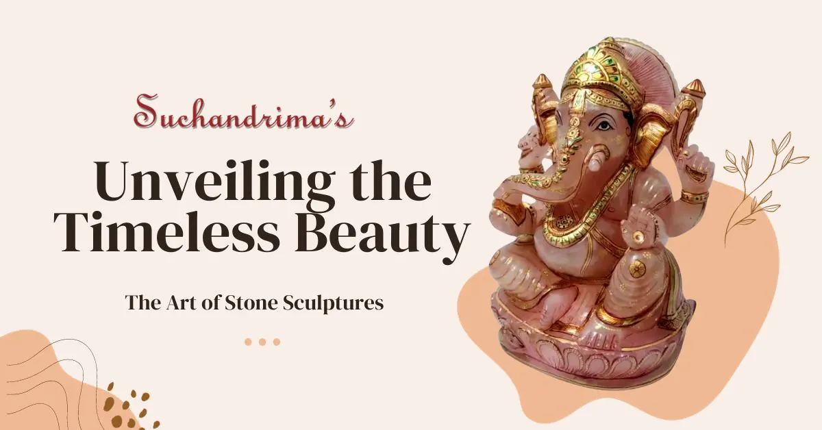 Handcrafted stone sculptures showcasing Indian craftsmanship
